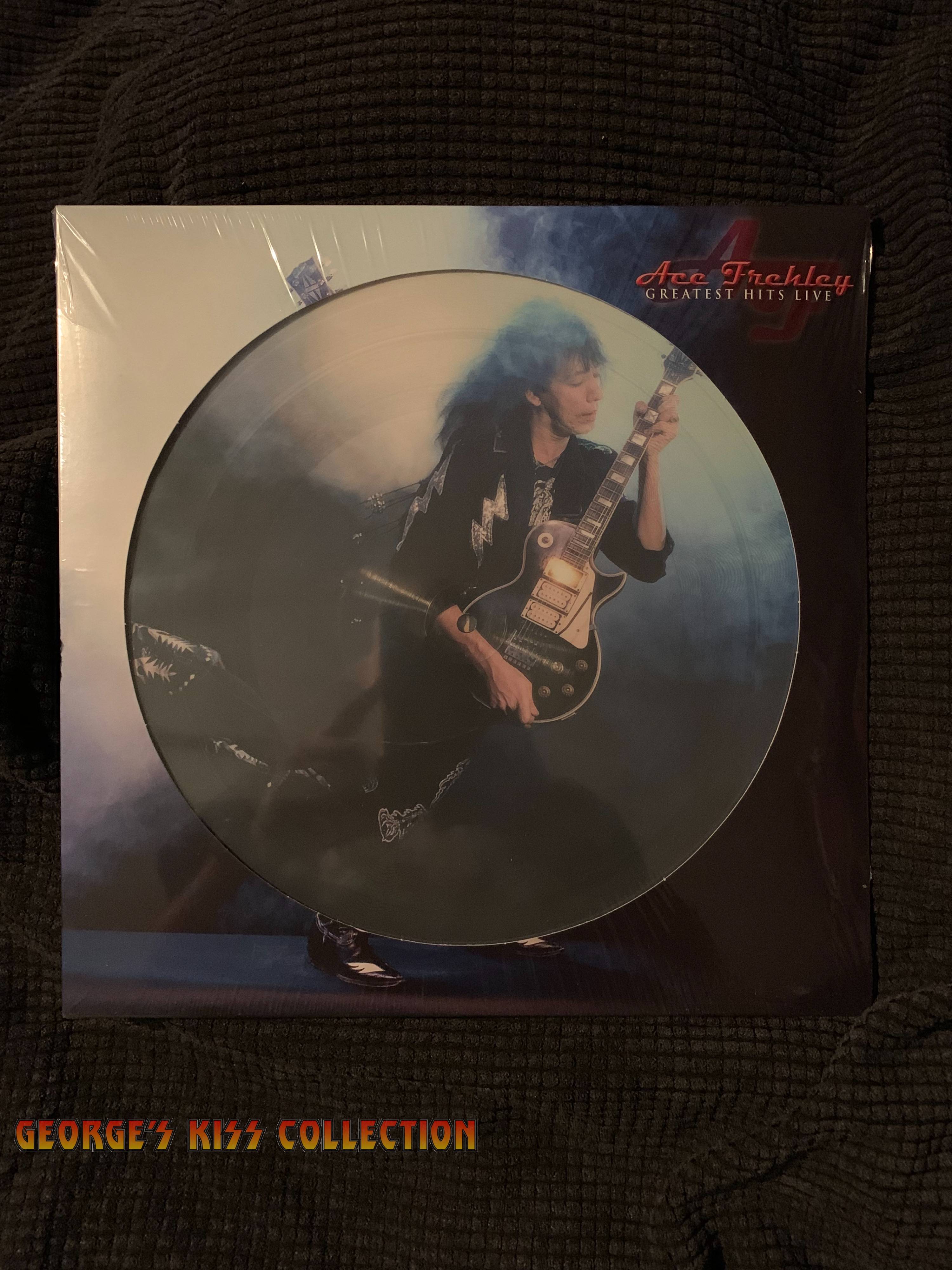 Ace Frehley Greatest Hits Vinyl In George's KISS Collection